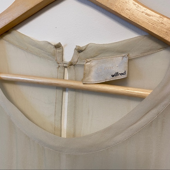 Wilfred Le Fou 100% silk Blouse - Picture 3 of 6